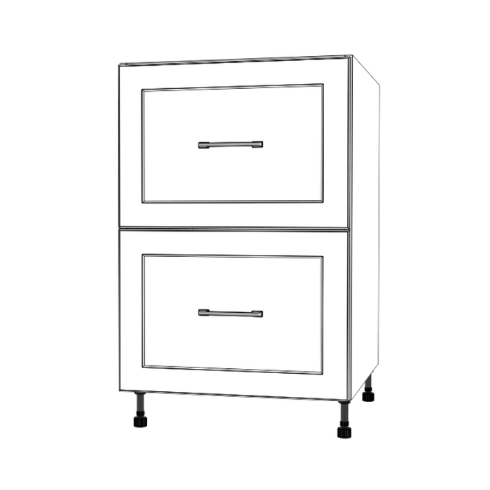 22" Wide Drawer Cabinet - Painted Doors