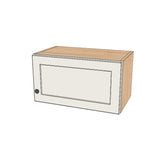 22" Wide x 12" High Wall Cabinet - (Hardrock Maple Boxes - Painted Doors)