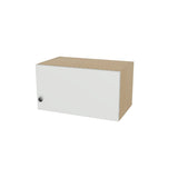 22" Wide x 12" High Wall Cabinet - (Hardrock Maple Boxes - Flat Panel Doors)