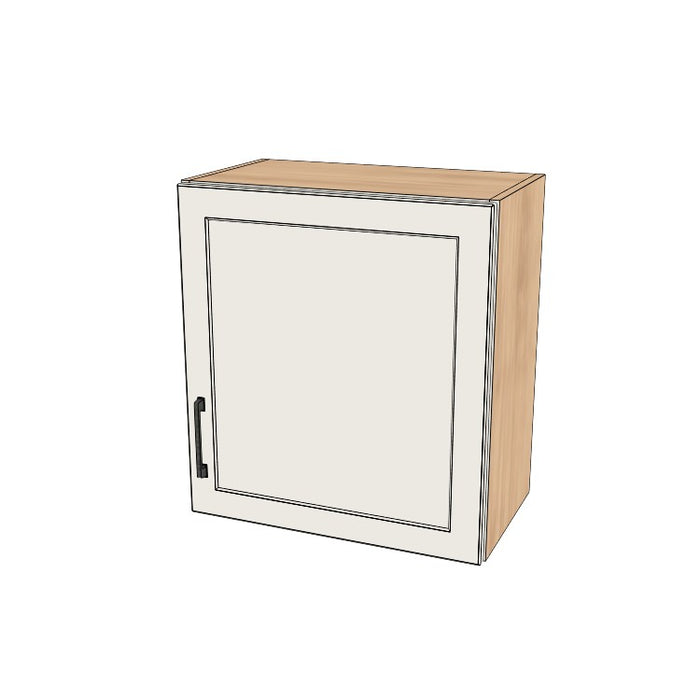 22" Wide x 24" High Wall Cabinet - (Hardrock Maple Melamine Boxes - Painted Doors)