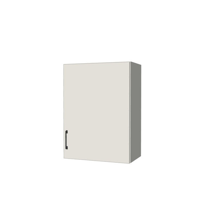22" Wide x 30" High Wall Cabinet - (White Melamine Boxes - Flat Panel Doors)