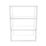 22" Wide x 30" High Wall Cabinet - Painted Doors