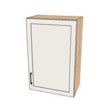 22" Wide x 34" High Wall Cabinet - (Hardrock Maple Melamine Boxes - Thermofoil Doors)