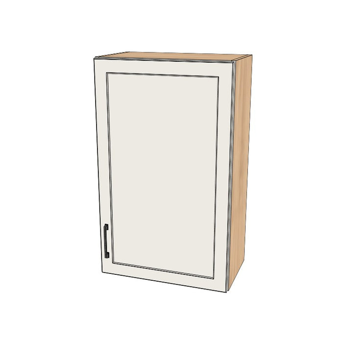 22" Wide x 36" High Wall Cabinet - (Hardrock Maple Melamine Boxes - Thermofoil Doors)