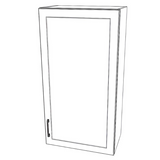 22" Wide x 42" High Wall Cabinet - Painted Doors