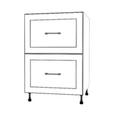 23" Wide Drawer Cabinet - Painted Doors
