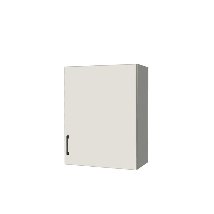 23" Wide x 30" High Wall Cabinet - (White Melamine Boxes - Flat Panel Doors)