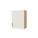 23" Wide x 30" High Wall Cabinet - (Hardrock Maple Melamine Boxes - Flat Panel Doors)