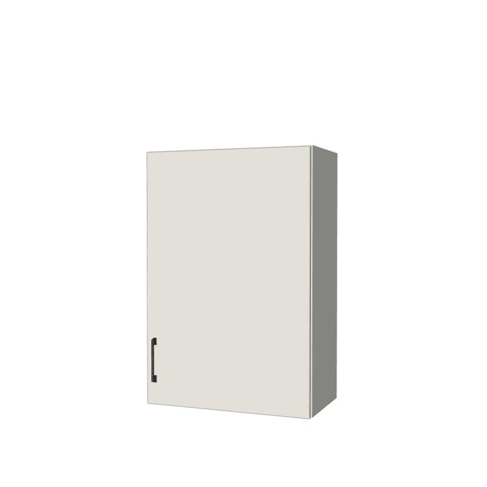23" Wide x 34" High Wall Cabinet - (White Melamine Boxes - Flat Panel Doors)