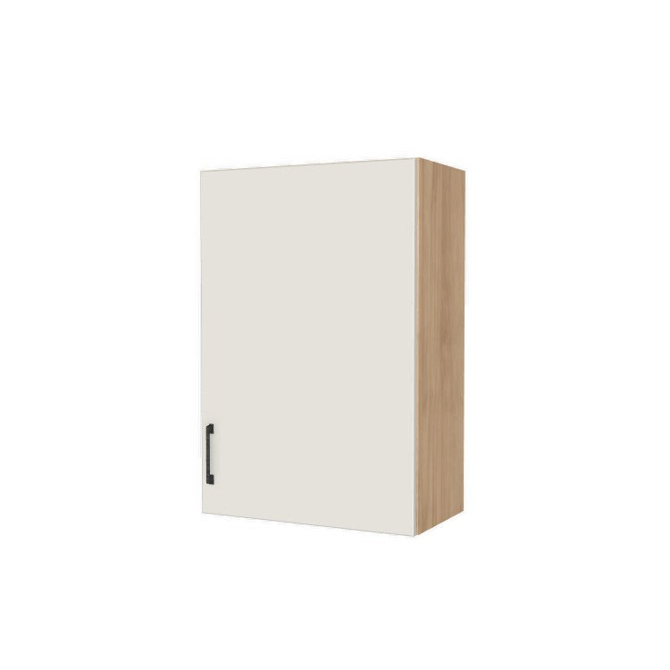 23" Wide x 34" High Wall Cabinet - (Hardrock Maple Melamine Boxes - Flat Panel Doors)