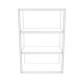 23" Wide x 34" High Wall Cabinet - Painted Doors
