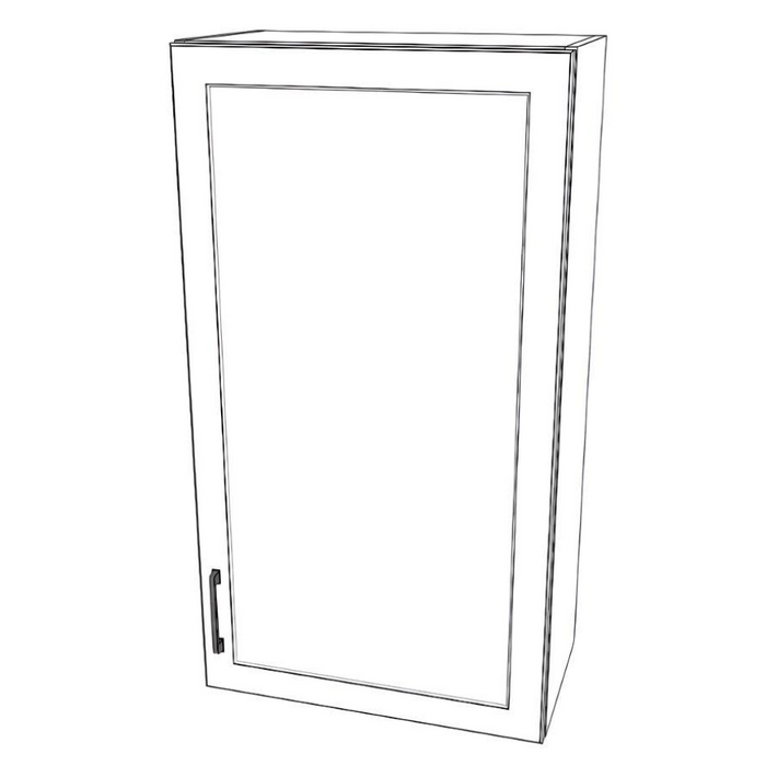 23" Wide x 42" High Wall Cabinet - Thermofoil Doors