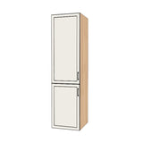23" Wide Tall Pantry Cabinet - (Ply Wood Boxes - Thermofoil Doors) 24 D