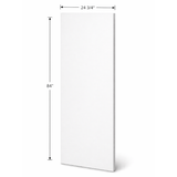84" High Pantry Finished Side Panel - 24 3/4" Width x 84" High