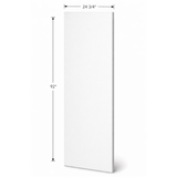 92" High Pantry Finished Side Panel - 24 3/4" Width x 92" High
