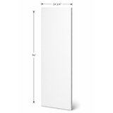 96" High Pantry Finished Side Panel - 24 3/4" Width x 96" High