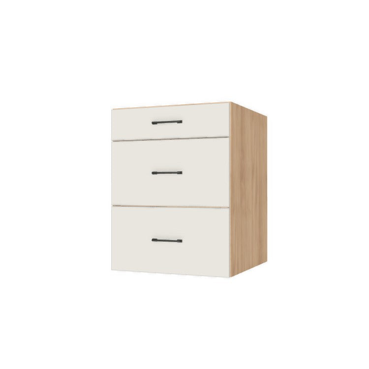 24" Wide Drawer Cabinet - (Ply Wood Boxes - Flat Panel Doors)