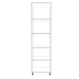 25" Wide Tall Pantry Cabinet - Painted Doors