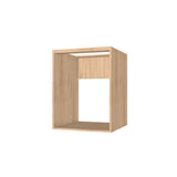 24" Wide Base Cabinet - Sink Cabinet - No Back - (Ply Wood Boxes - Flat Panel Doors)