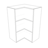24x24" Wide x 36" High Corner Wall Cabinet - Painted Doors