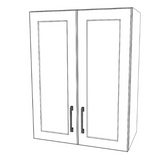 24" Wide x 30" High Wall Cabinet - Thermofoil Doors