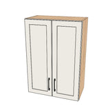 24" Wide x 34" High Wall Cabinet - (Ply Wood Boxes - Painted Doors)