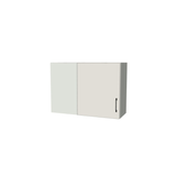 34" Wide 24" High Blind Corner Wall Cabinet - Door on Right/Left Side - (White Melamine Boxes - Flat Panel Doors)