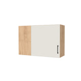 36" Wide 24" High Blind Corner Wall Cabinet - Door on Right/Left Side - (Hardrock Maple Melamine Boxes - Flat Panel Doors)