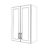 24" Wide x 36" High Wall Cabinet - Thermofoil Doors