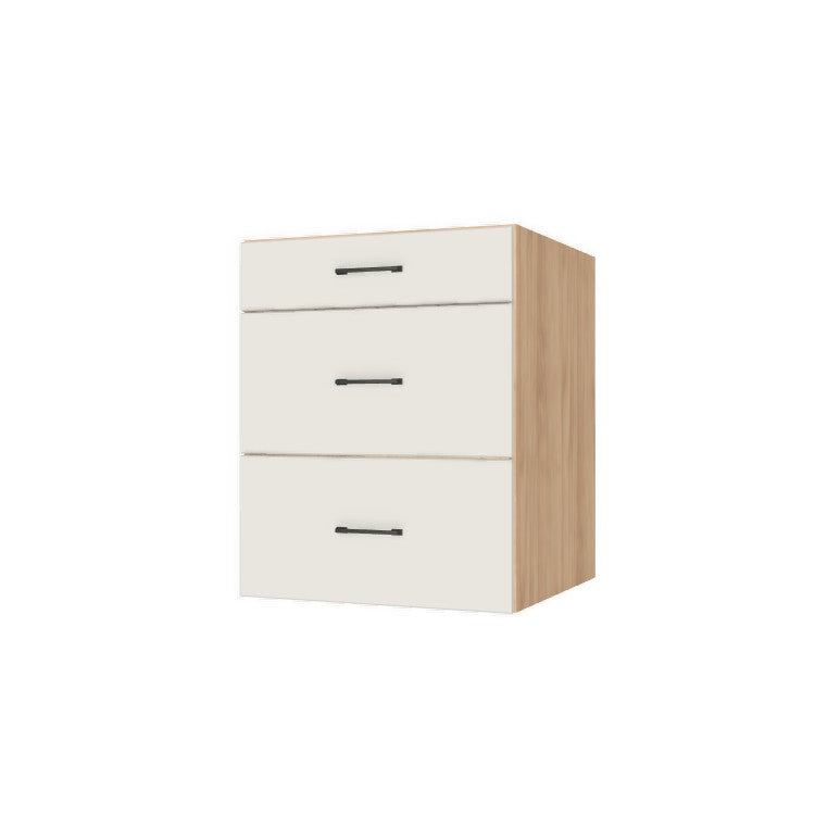 25" Wide Drawer Cabinet - (Ply Wood Boxes - Flat Panel Doors)