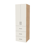 25" Wide Tall Pantry Cabinet with Drawer - (Ply Wood Boxes - Flat Panel Doors) 24 D