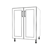 25" Wide Base Cabinet - Painted Doors