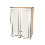 25" Wide x 36" High Wall Cabinet - (Ply Wood Boxes - Painted Doors)