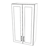25" Wide x 42" High Wall Cabinet - Painted Doors