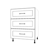 26" Wide Drawer Cabinet - Thermofoil Doors
