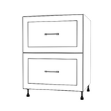 26" Wide Drawer Cabinet - Painted Doors