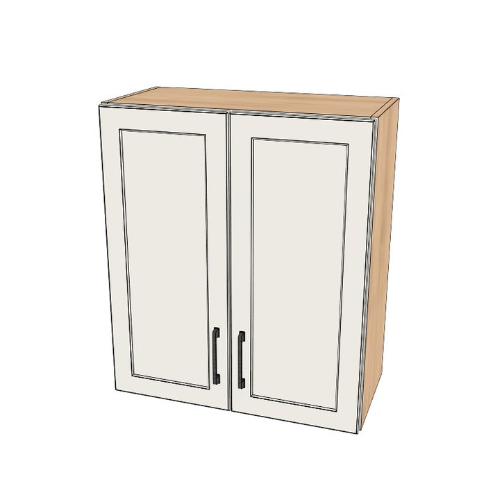 26" Wide x 30" High Wall Cabinet - (Ply Wood Boxes - Thermofoil Doors)
