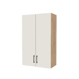 26" Wide x 42" High Wall Cabinet - (Hardrock Maple Melamine Boxes - Flat Panel Doors)