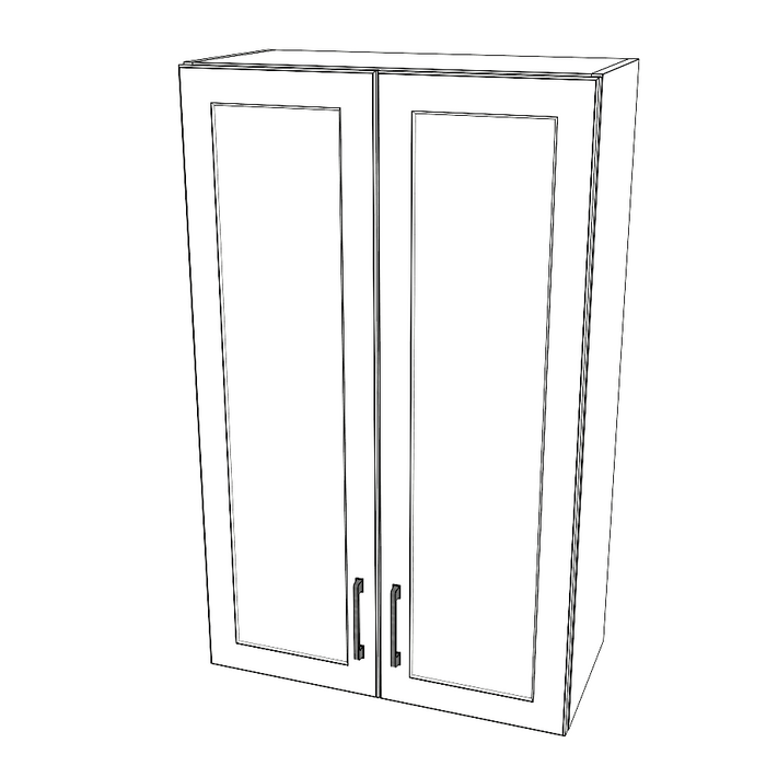 26" Wide x 42" High Wall Cabinet - Thermofoil Doors