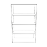 26" Wide x 42" High Wall Cabinet - Thermofoil Doors