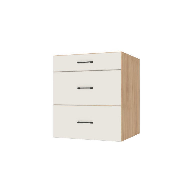 27" Wide Drawer Cabinet - (Ply Wood Boxes - Flat Panel Doors)