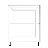 27" Wide Base Cabinet - Thermofoil Doors