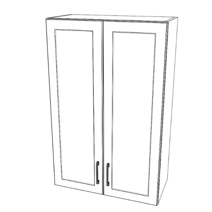 27" Wide x 42" High Wall Cabinet - Thermofoil Doors