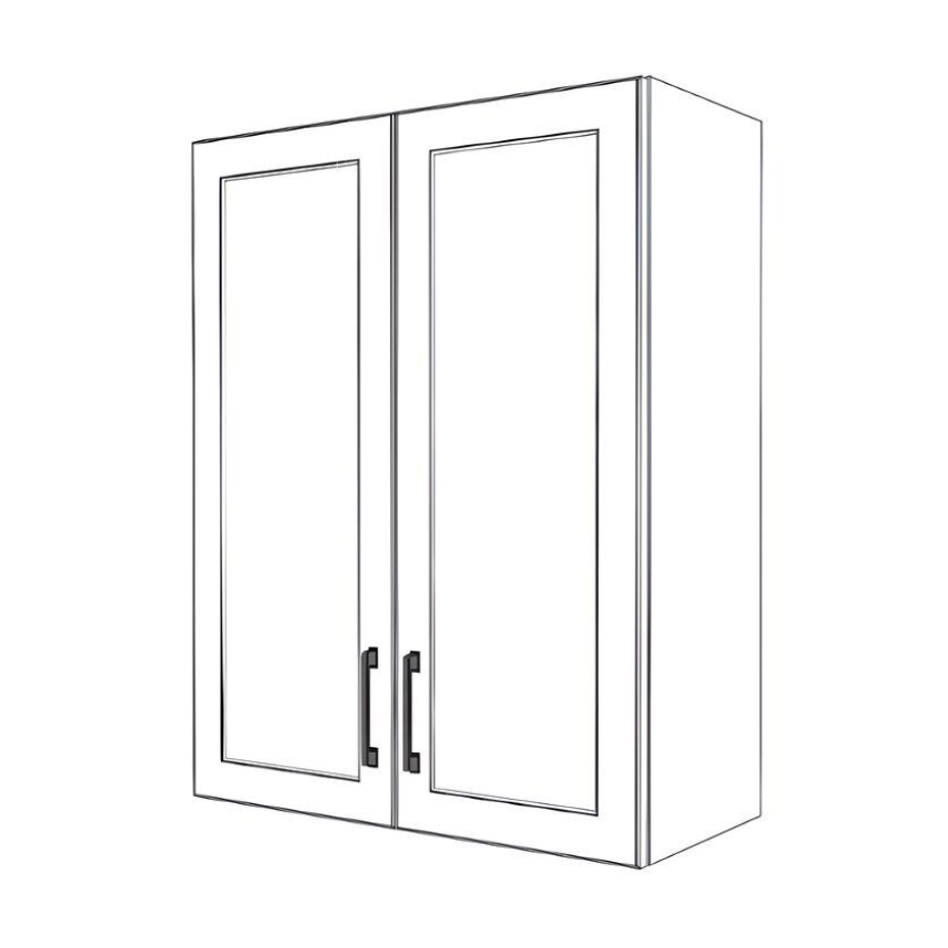 Surfaces 16-in W x 28-in H Rigid Finished Square Wall Cabinet Door (Fits  18-in x 30-in wall box)