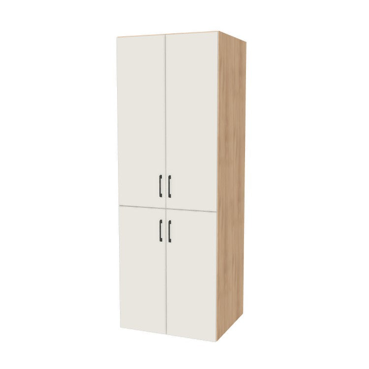 29" Wide Tall Pantry Cabinet - (Ply Wood Boxes - Flat Panel Doors) 24 D