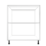 29" Wide Base Cabinet - Painted Doors