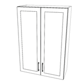 29" Wide x 42" High Wall Cabinet - Painted Doors