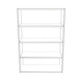 29" Wide x 42" High Wall Cabinet - Thermofoil Doors