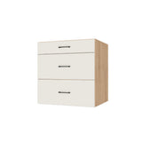 30" Wide Drawer Cabinet - (Hardrock Maple Melamine Boxes - Flat Panel Doors)