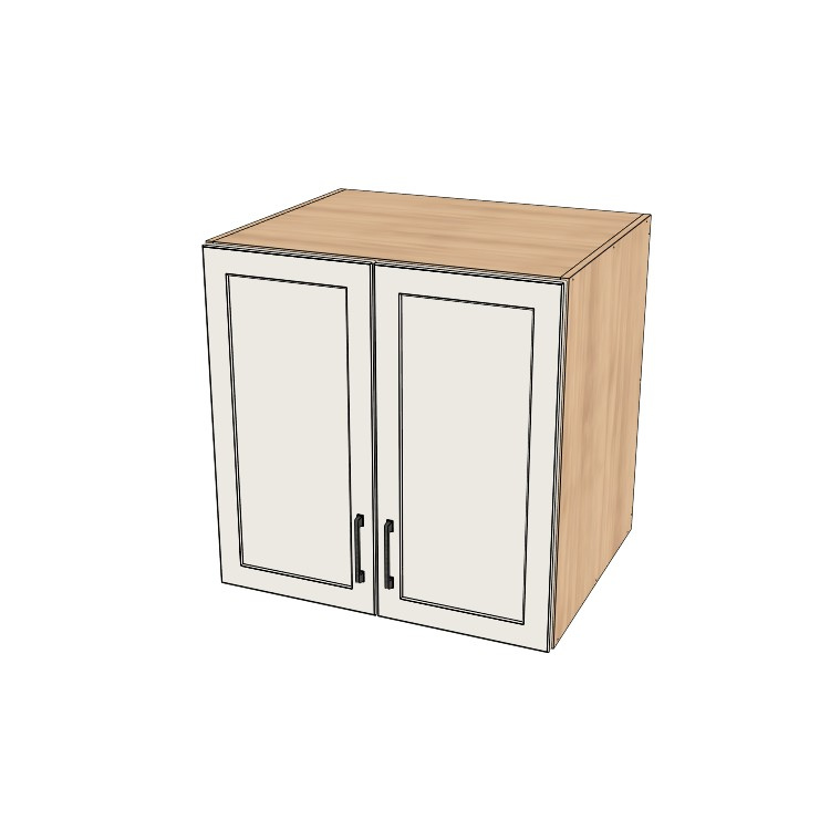 30" Wide x 30" High x 24" Deep Fridge/Stove Cabinet - (Ply Wood Boxes - Painted Doors)